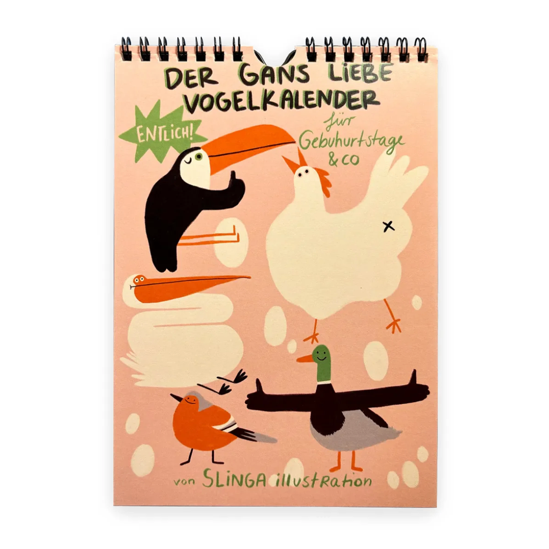 Der Gans Liebe Vogelkalender