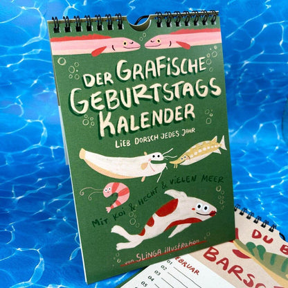 Grafischer Geburtstagskalender